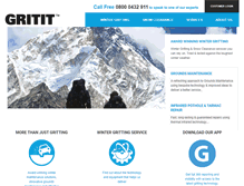 Tablet Screenshot of gritit.com